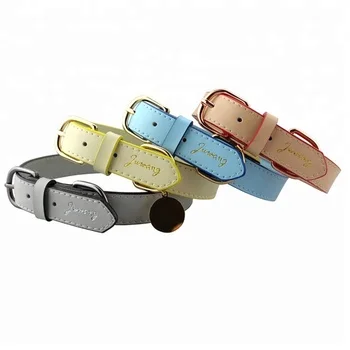 
Factory new product dog collar training modern dog collar luxury leather dog collar 