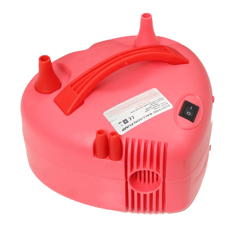 2022 wholesale heart shaped electric helium balloon pump balloon inflator machine for party accessories supplies