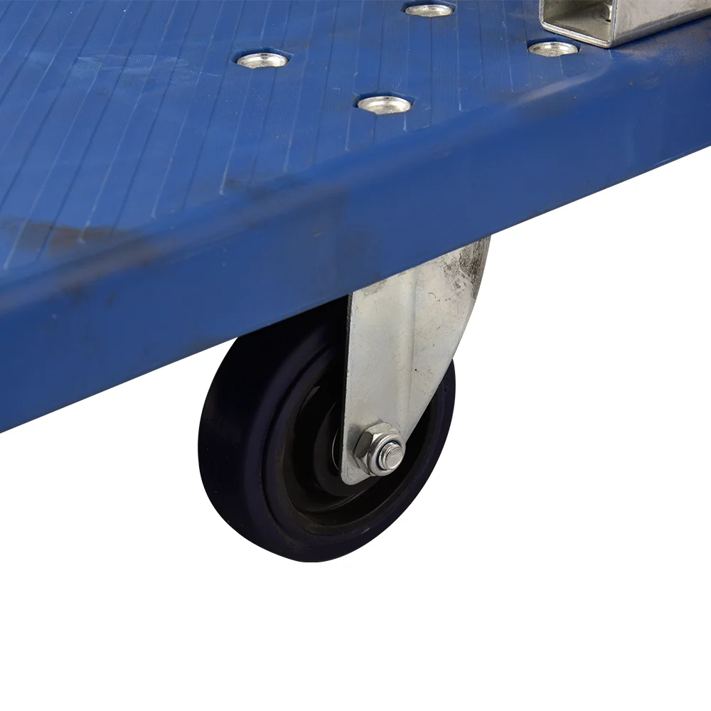 Foldable plastic handcart push cart dolly moving platform hand truck