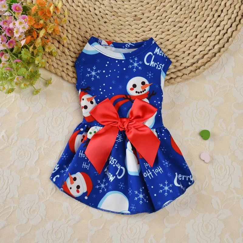 Wholesale New Design Christmas Pet Clothes Halloween Dog Clothes Princess Dress