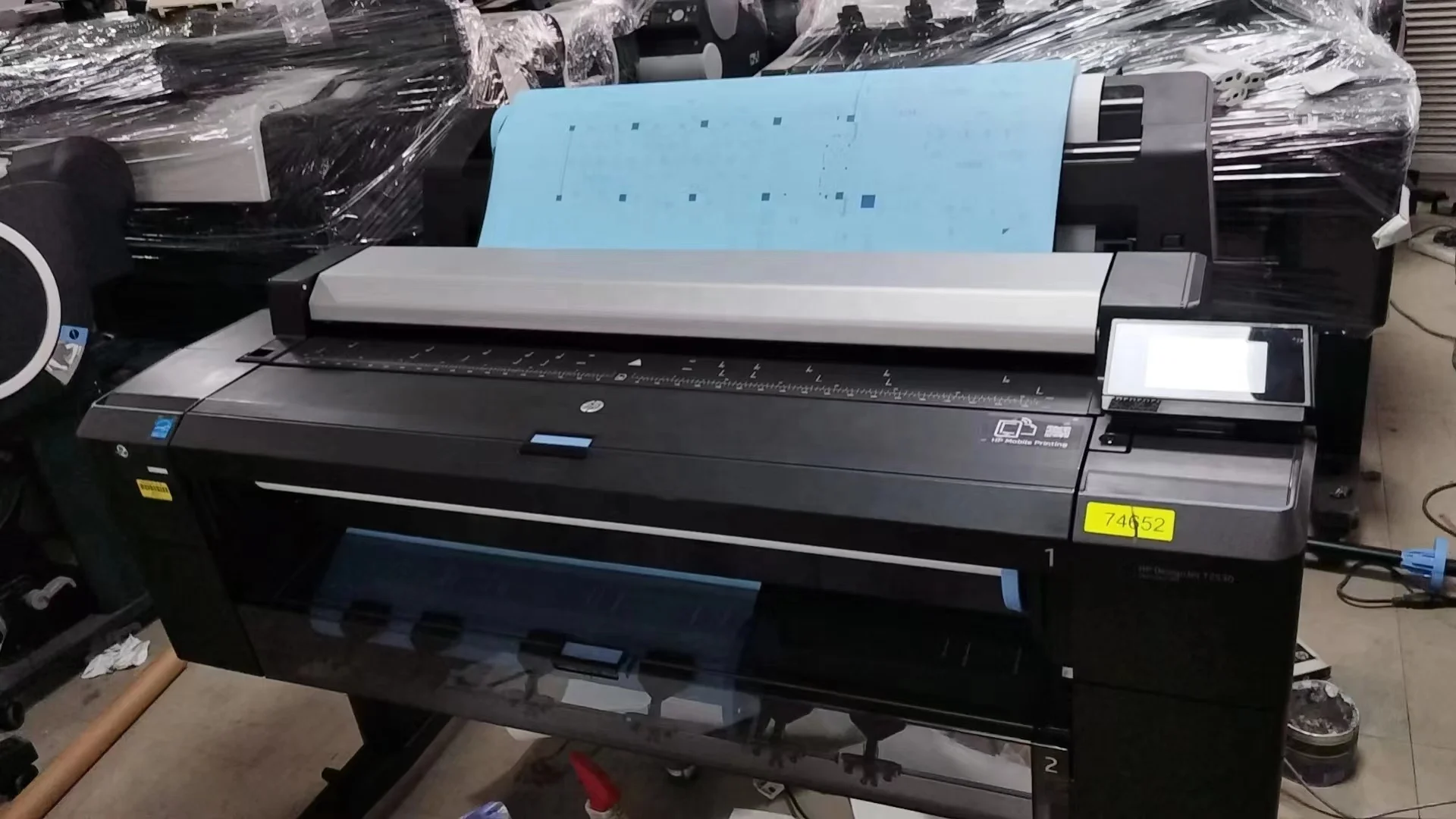 Реизготовленный для HP DesignJet T2530 MFP режущий станок 36 '914 мм A0 широкоформатный цифровой плоттер