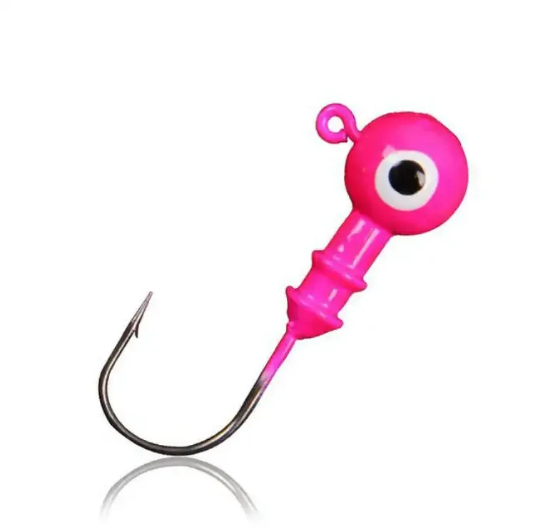 Jig Head Fishing Hook 5g 7g 10g Silver Buzz Lead Jigs Head Hooks Soft Lure