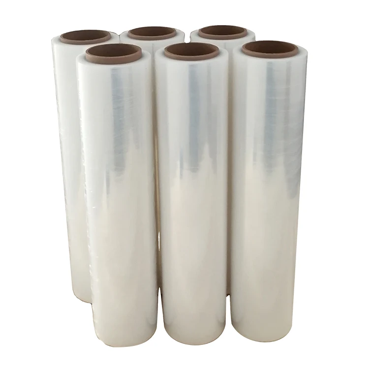 PE clear plastic film LLDPE plastic film jumbo rolls for packaging