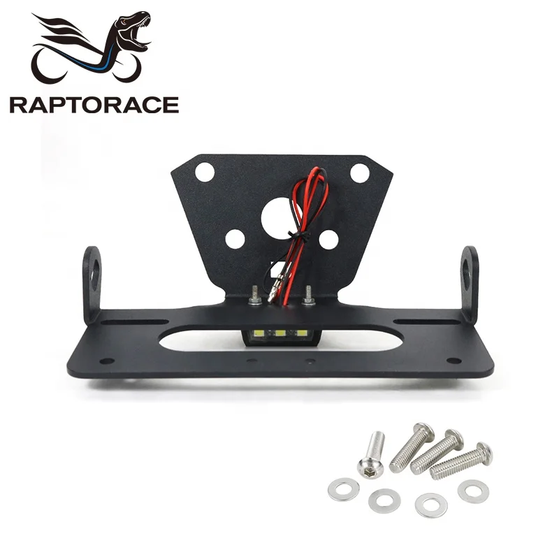 Raptorace fit for CFmoto 650NK NKS 400NK NKS Fender aftermarket aluminum number license plate holder fender eliminator tail tidy