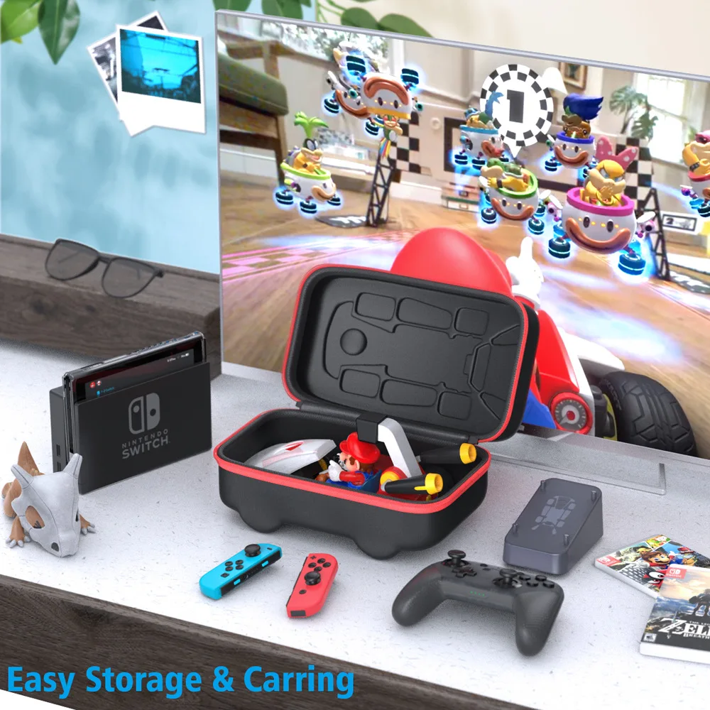 Живой домашний чехол для хранения схем MARIOKART сумка переноски автомобиля Nintendo Mario AR Kart
