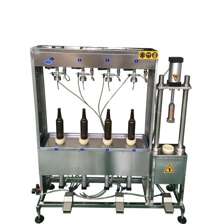 Cheap Price Manual beer bottle filling machine/ Hot Sale Semi automatic beer filling machine