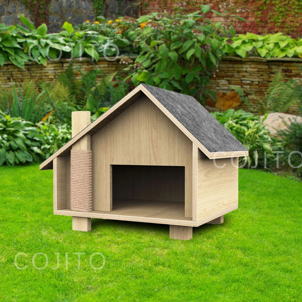 Best-Selling Solid Windproof Waterproof Outdoor Pet House Large round Cat Nest Furniture for Indoor and Outdoor Use with Dogs