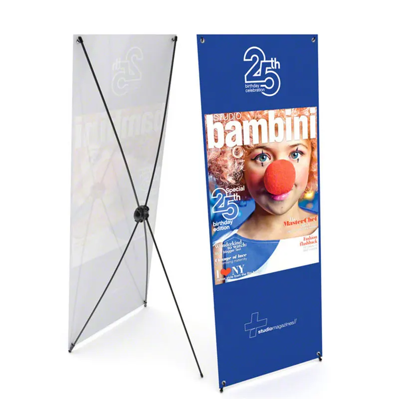 NCF Wholesale X Banner Stand Custom Printing Banner X Display Stand X Banner Standee