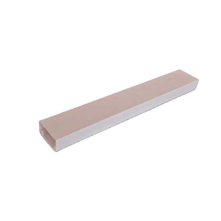 PVC 25cm*16cm Square White Wire Trough Decorative Protection Tube Wire Trough