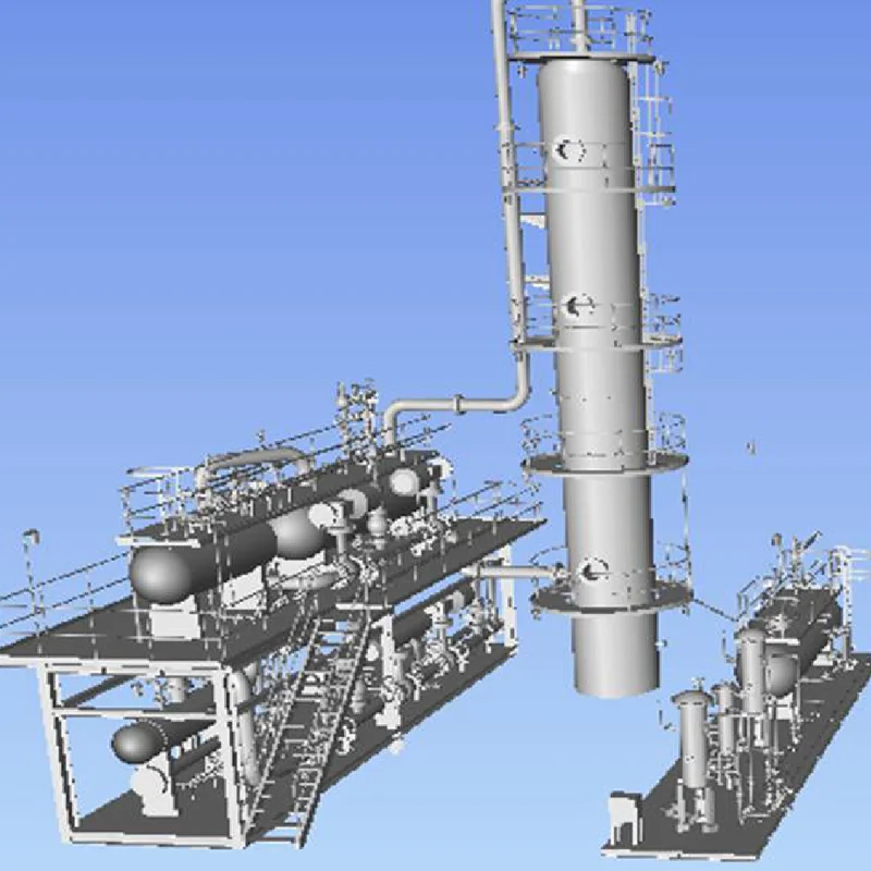 Natural gas equipment Gas dehydration equipment for natural Gas  processing equipment