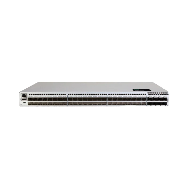 HPE Storage Networking SN6700B 64Gb 56/24 24-port 32Gb Short Wave SFP28 Port Side Intake Integrated FC Switch R6B06A