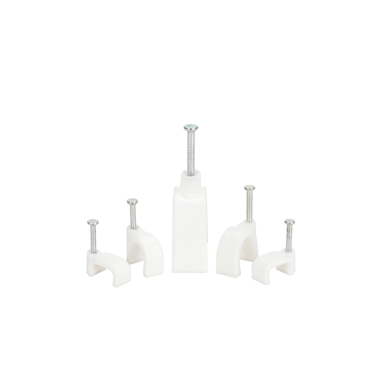 High Quality Corrosion And Cold Resistance Cable Lashing Clamp Nail Cable Clamp