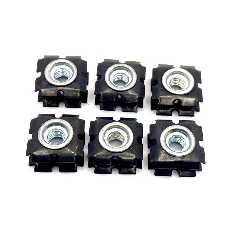 Threaded Insert Nut Square Insert Nut For Square Steel Tube