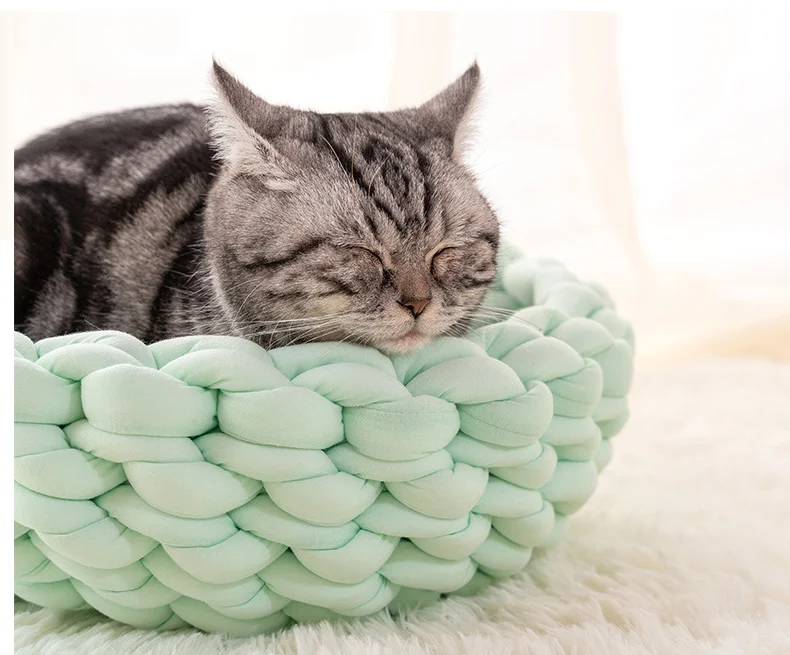 Dog Bed On Door Hanging Cat Snuggle Pet Big Stuffed Heating Basket Clear Radiator 2022 New Honey Jar Heated Usb Donut 70Cm Round
