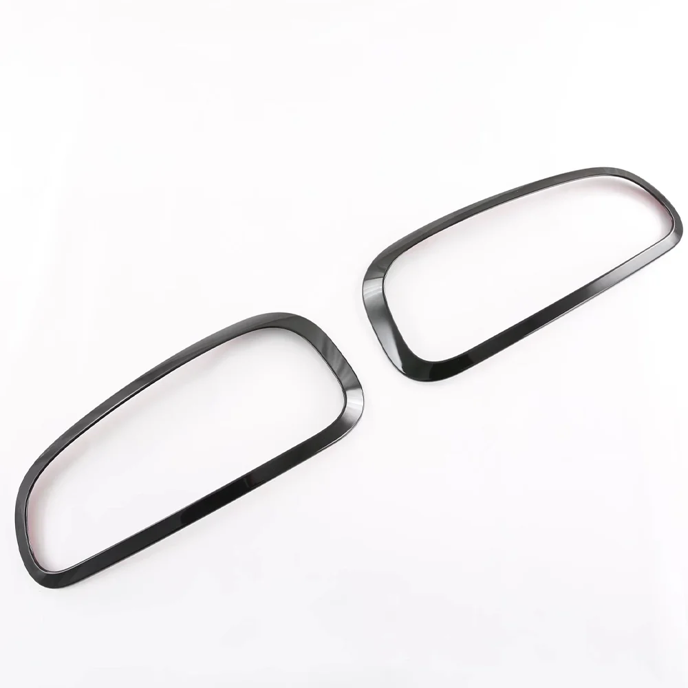 Auto Head Lamp Gloss Black Headlight Cover Front Light Body Kit Upgrade Accessories For MINI F54 Clubman Cooper 2022