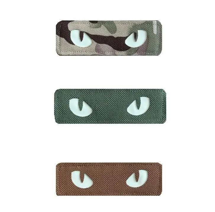 2022022225 Reflective Cat Eyes Embroidery Patches