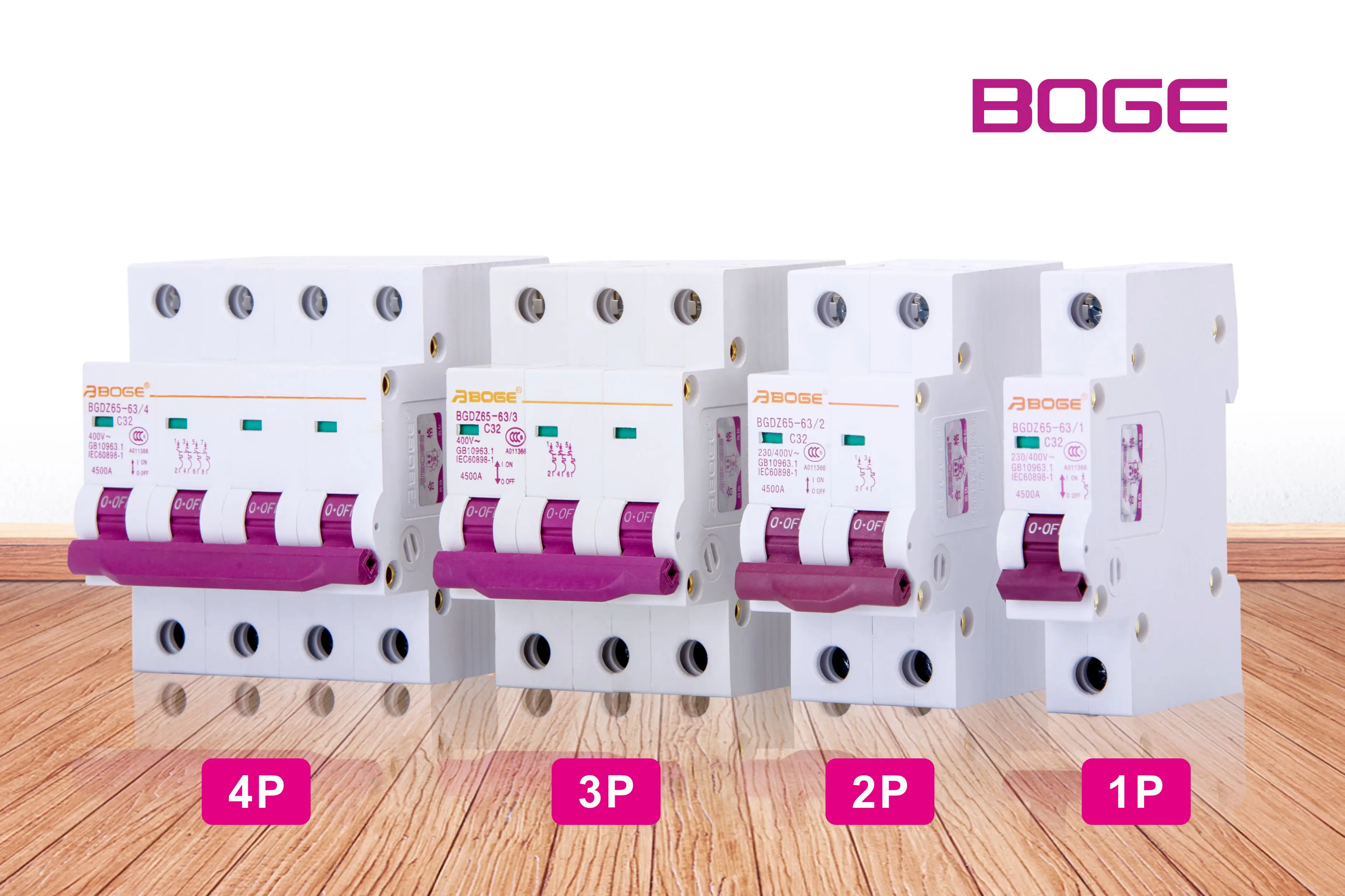  Indoor 2 pole miniature circuit breakers low voltage auto mcb 32 amp