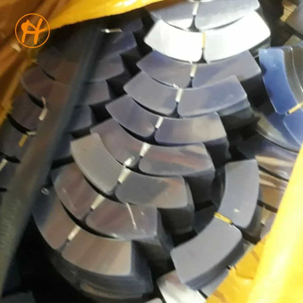 0.2mm clear blue PVC film 100% recycled film for thermoforming and Butterfly and Collar Support