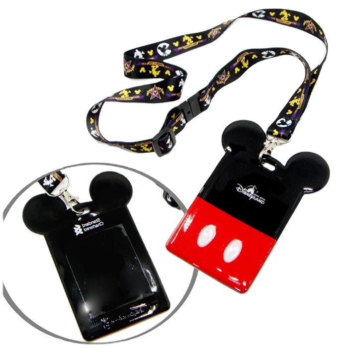 Милый мультяшный дизайн на заказ сублимационный шнурок с держателем для мобильного телефона разные размеры детей школьный держатель удостоверения личности шнурки