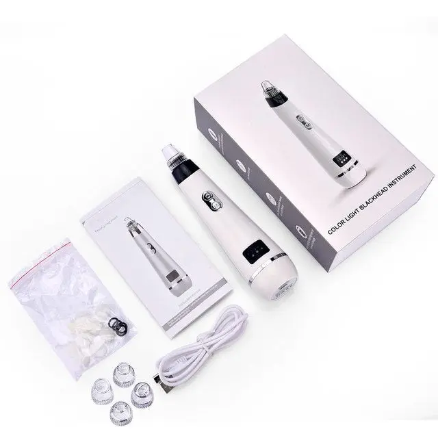 Vacuum Blackhead Remover Spot Pore Nose Cleaner Skin Care Tools Remover Acne Suction Whiteheads Beauty Machine Face Cleaning