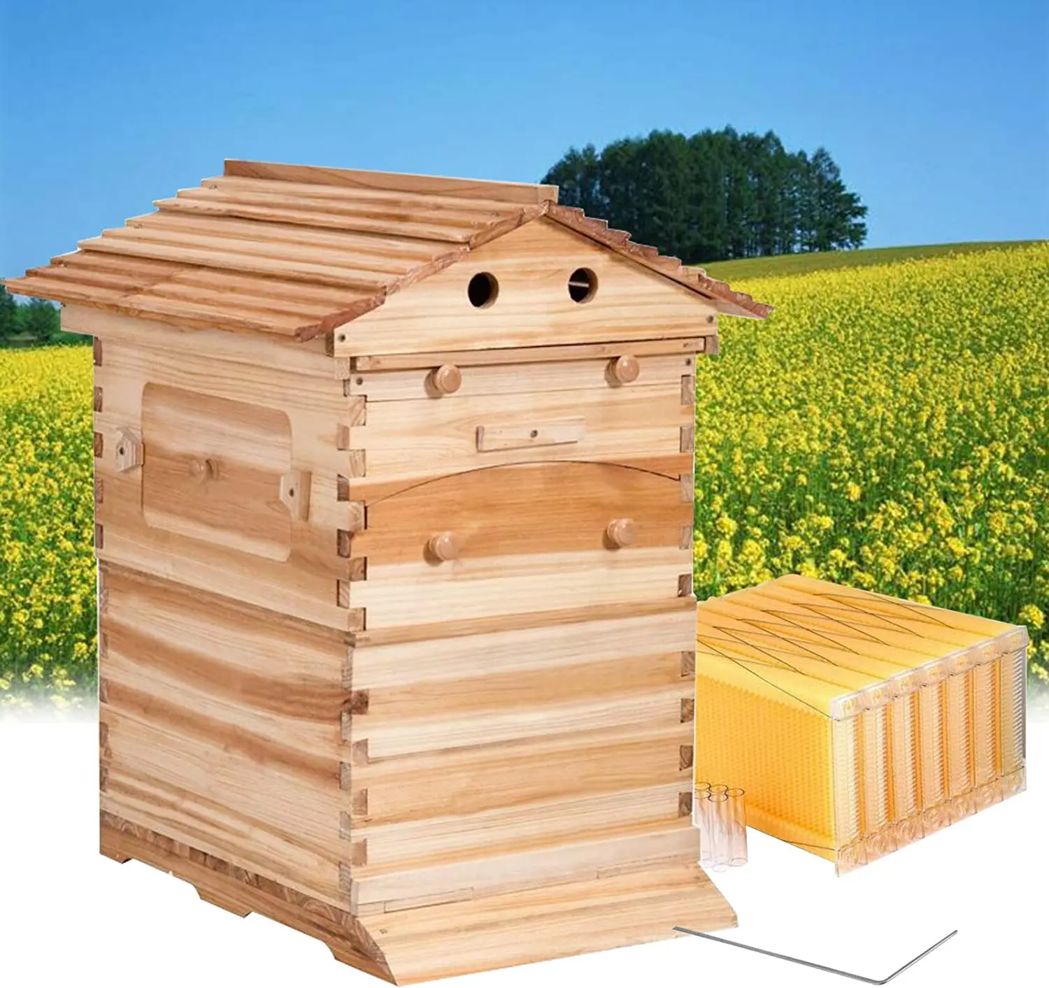 Flows Beehive Complete Kit Bee Hives Boxes Starter Kit