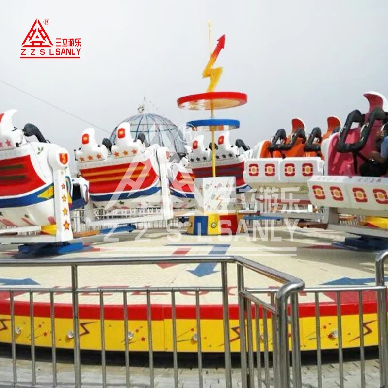 Outdoor Extreme Funfair Amusement Park Carousel Fun Rides Thrill Attraction Fairground Crazy Breakdance Break Dance For Sale