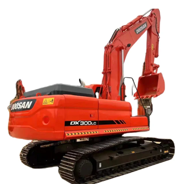 Used Doosan DX60 Mini 6ton Excavator DX75 DH420LC-7 DX300 Crawler Excavator Kawasaki Engine Cat Hydraulic