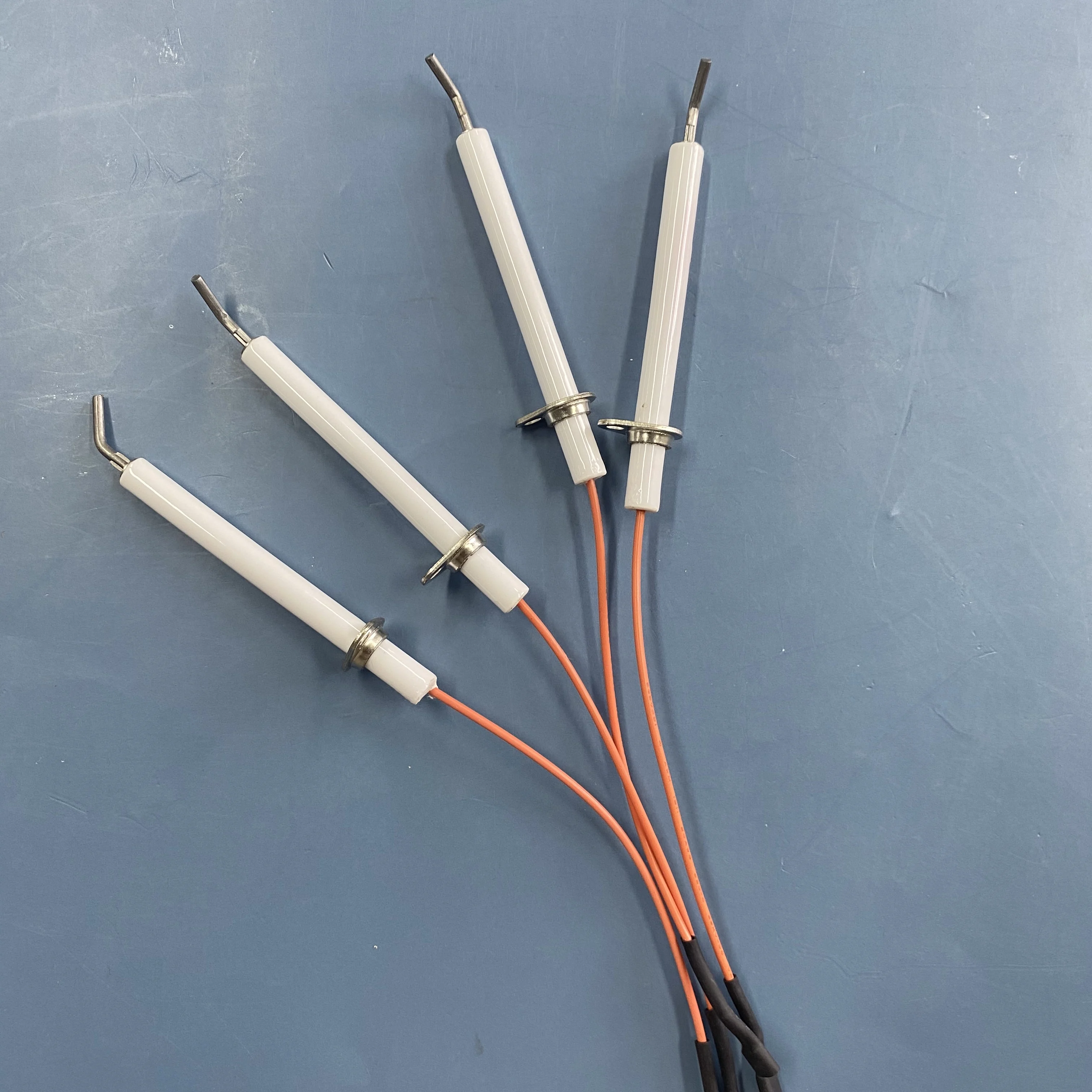 Glazed ceramic Spark ignition electrode flame sensor boiler ignition electrode