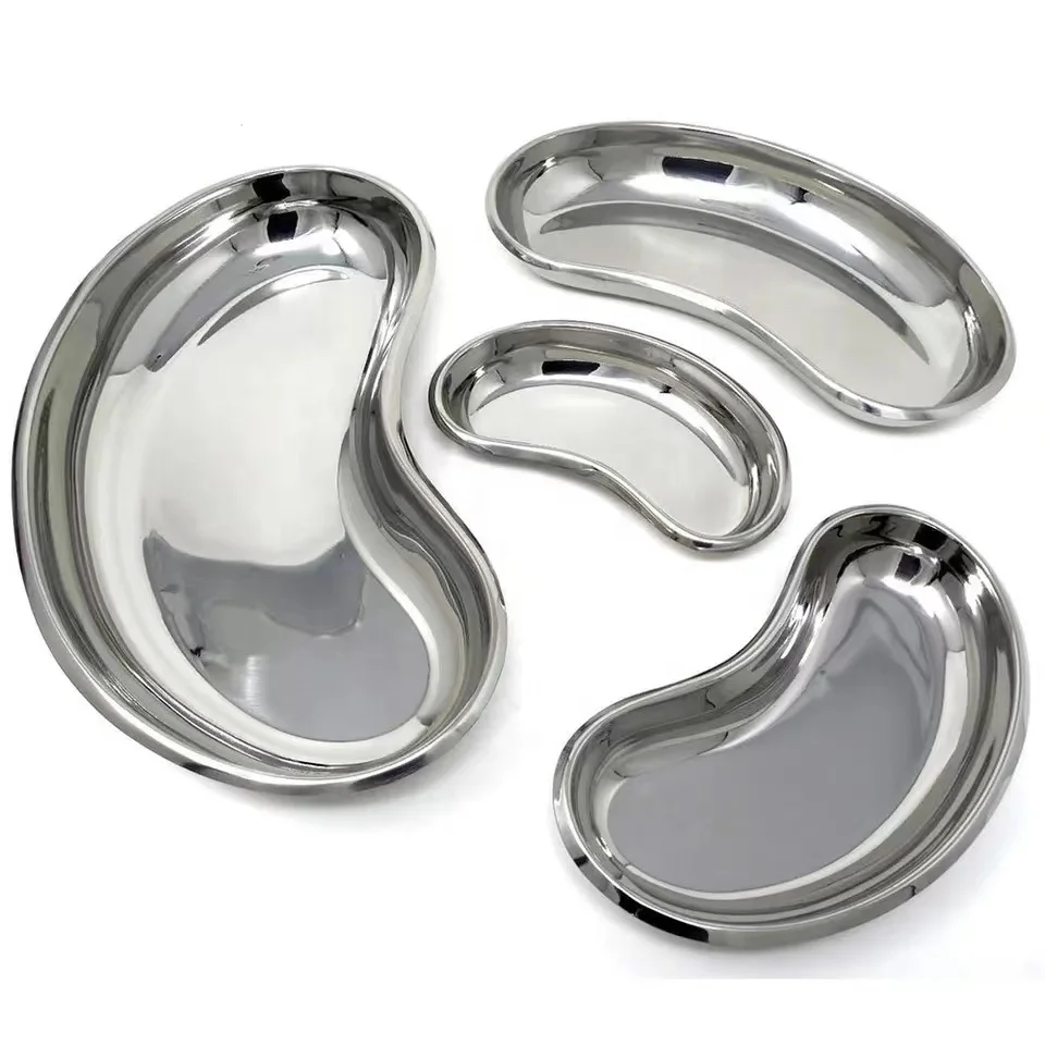 Durable Stainless Steel Medical Kidney Tray Kidney Plates Tray For Sale