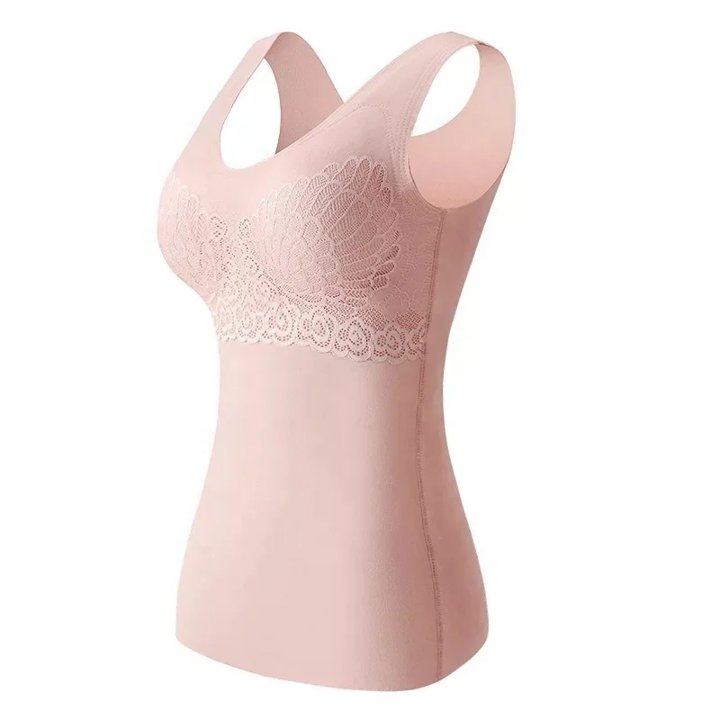 
Hot Style Lace V Neck Thermal Underwear Inside A Warm Winter Warm Underwear Long Johns For Women 