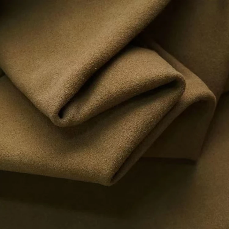 70% Cow Leather Percentage Factory Supply Leather Factory High Quality Suede Pu Leather Suede Leather Fabric Materials For Shoes