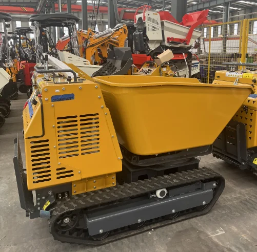 800kg mini crawler tractor agricultural machinery bulldozer equipment mini crawler cultivator dumper