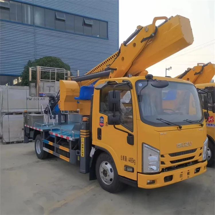 Best Isuzu 33M Aerial work platform truck overhead working truck aerial platform vehicle Bucket truck Hydraulic aerial cage