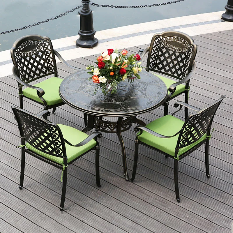Balcony Chairs Aluminum Casting Outdoor Garden Furniture outdoor furniture