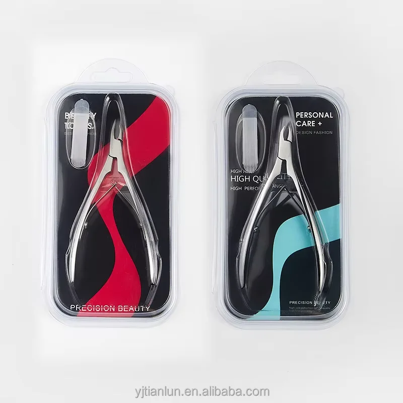 Vietnam Professional Russian-Style Stainless Steel Manicure Scissors Double Fork Dead Skin Nippers Sharp Blade Nail Technicians