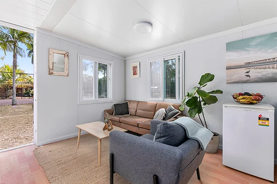 conteneur habitable Muti-fucntion container homes  America with curved island portable floating house