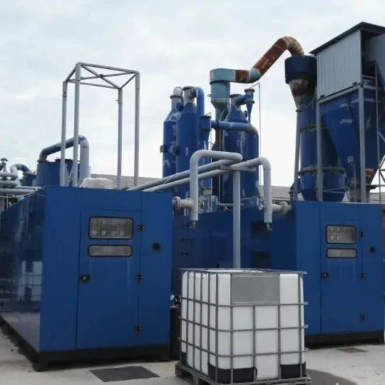 Urban solide waste refuse pyrolysis  gasifier power plant /Urban solid waste gasification power generation