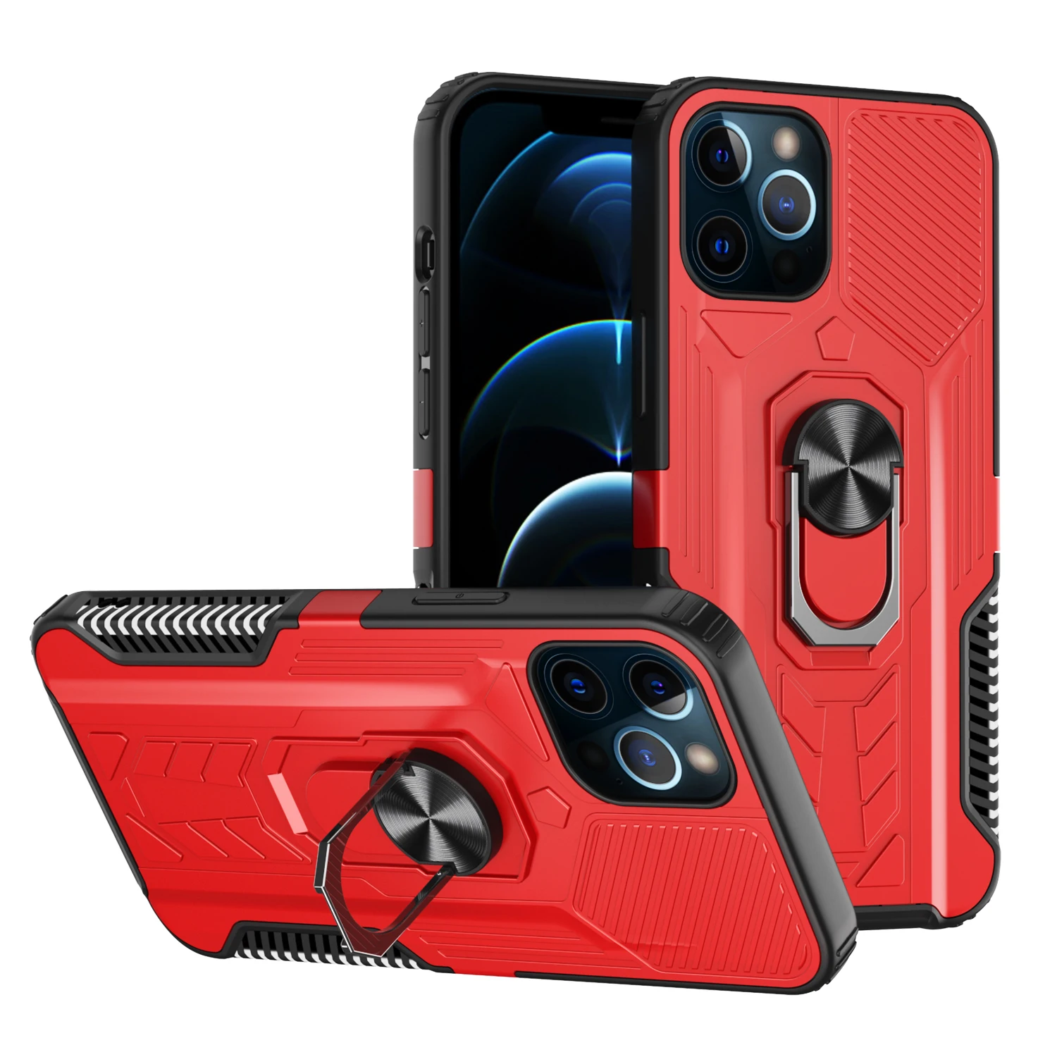 Мобильные аксессуары 2021 чехол для телефона фабрика Kickstand PC TPU Гибридный чехол для iphone 12 pro