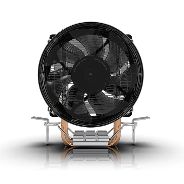 LED Radiator  Quiet Computer Case Fan Blue PC multi-platform CPU heat sink 2 copper tube heat sink 9CM fan 115X 1200 1700 AM4