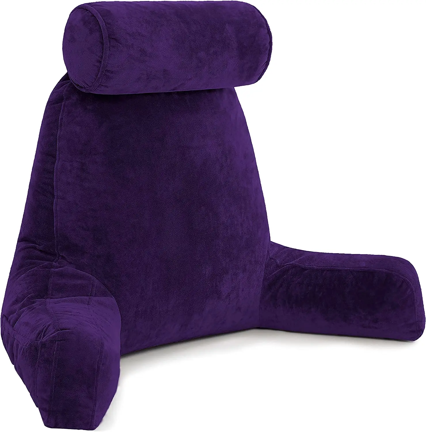 hot selling reading pillow made of super soft mink bed rest pillow deyi home backrest pillow