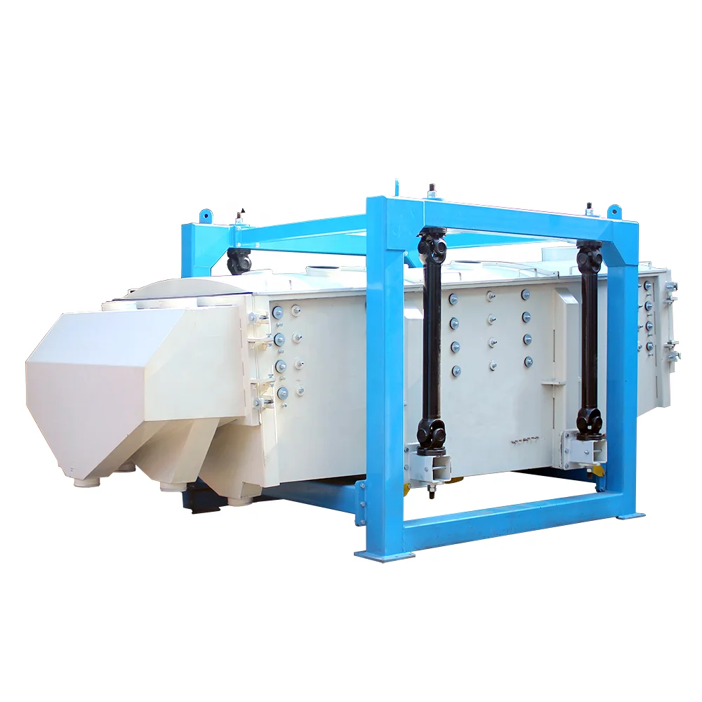 quartz linear vibratory screen gyratory shaker riddler