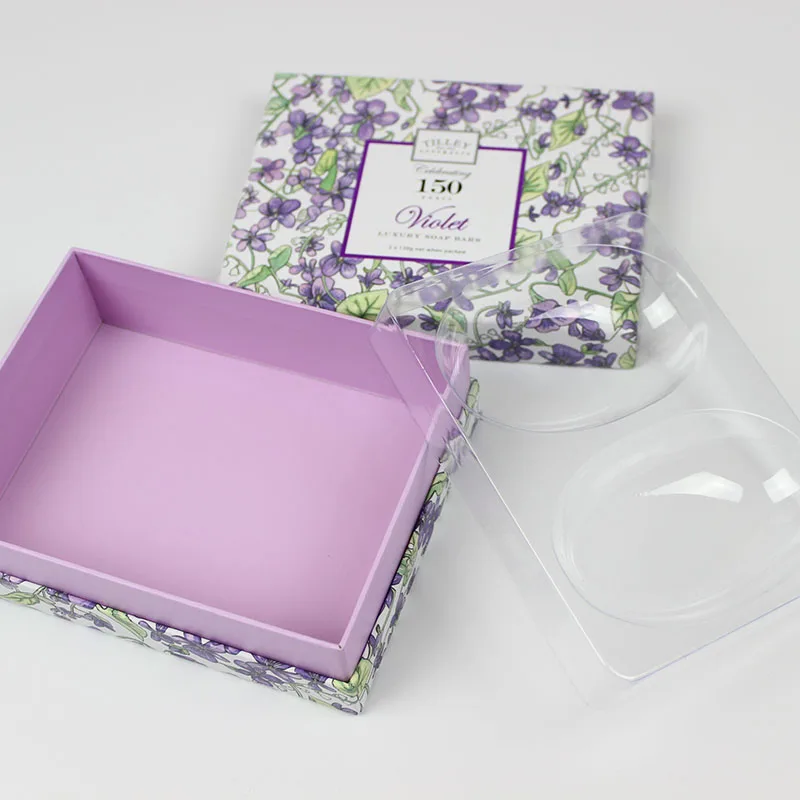 Luxury custom paper packaging box for soap bar