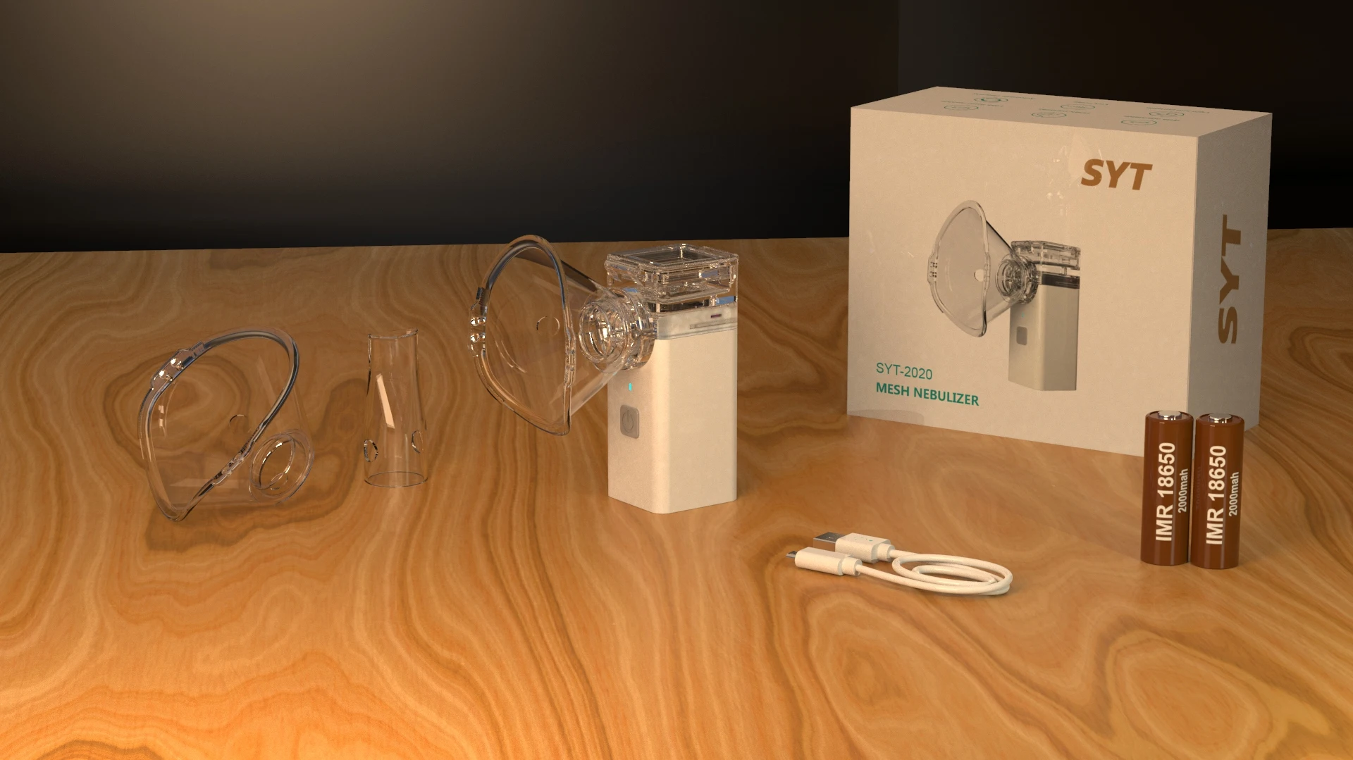 2019 mini handheld Portable Medical nebulizer / cvs breathing nebulizer/ultrasonic portable  mesh nebulizer for homecare