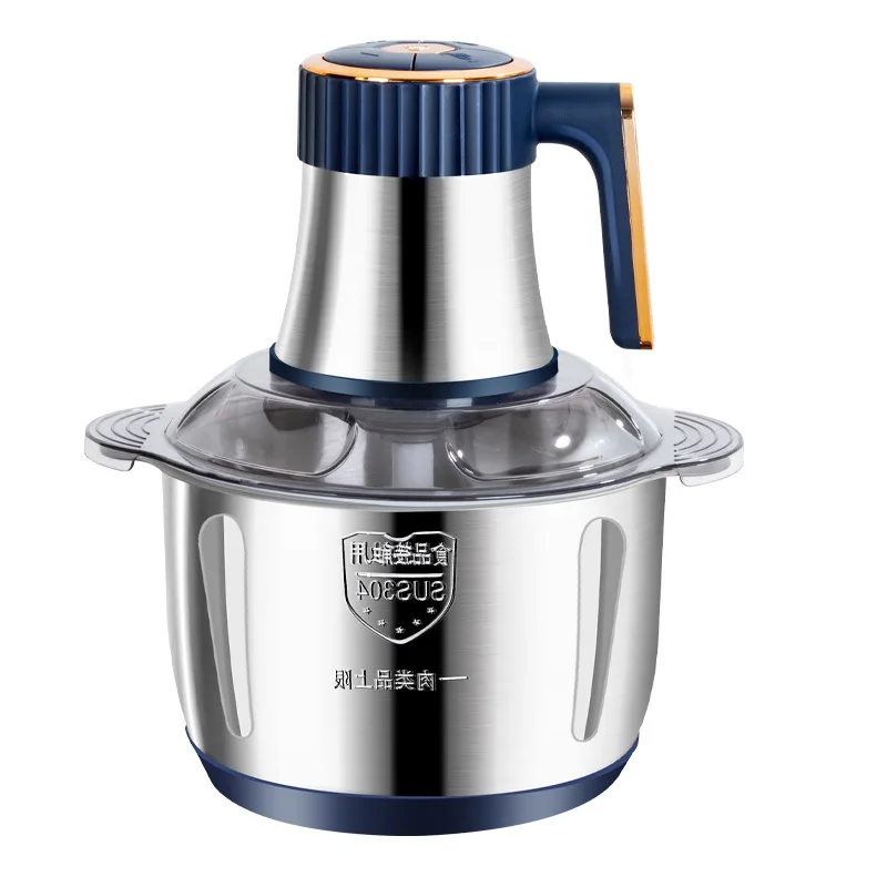 Meat Grinder And Mixer Meat Grinder Professional Electric Meat Grinder 6 Blades Steel
