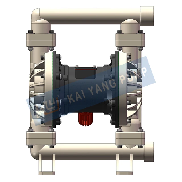 Chemical Resistant Diaphragm Pump QBY-KB40LF Sulfuric Acid Diaphragm Pump It Has Self-Protection Function