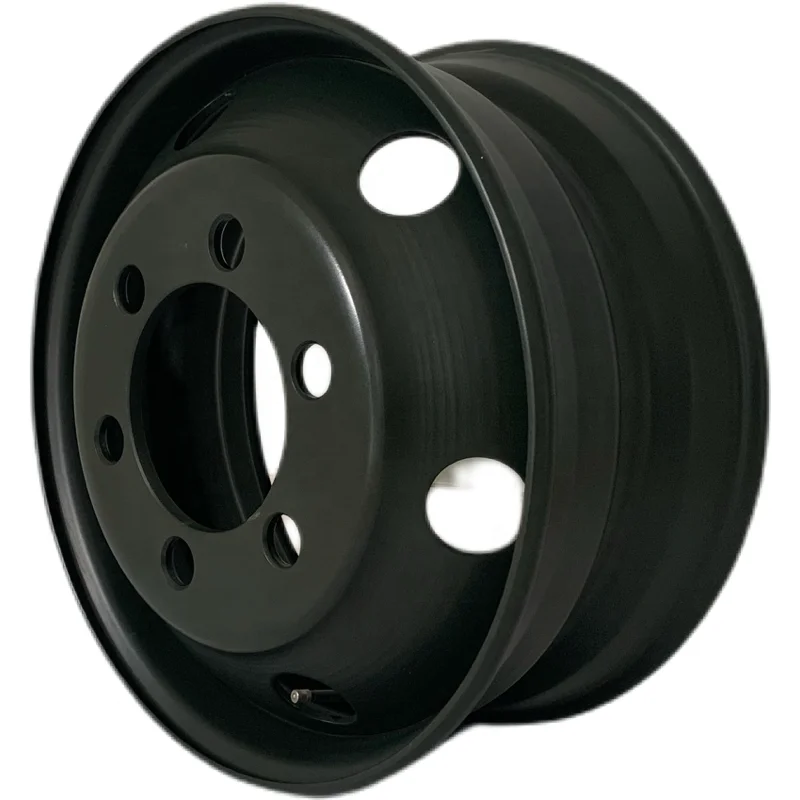 China factory wholesale military tubeless truck wheel  for 19.5*6.75/19.5*7.5 rim