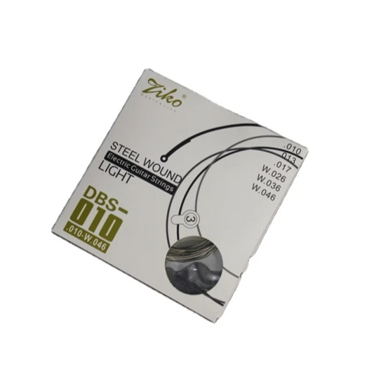 Ziko Высокоуглеродистая сталь электрическая гитара струна DBS-010 гитара
