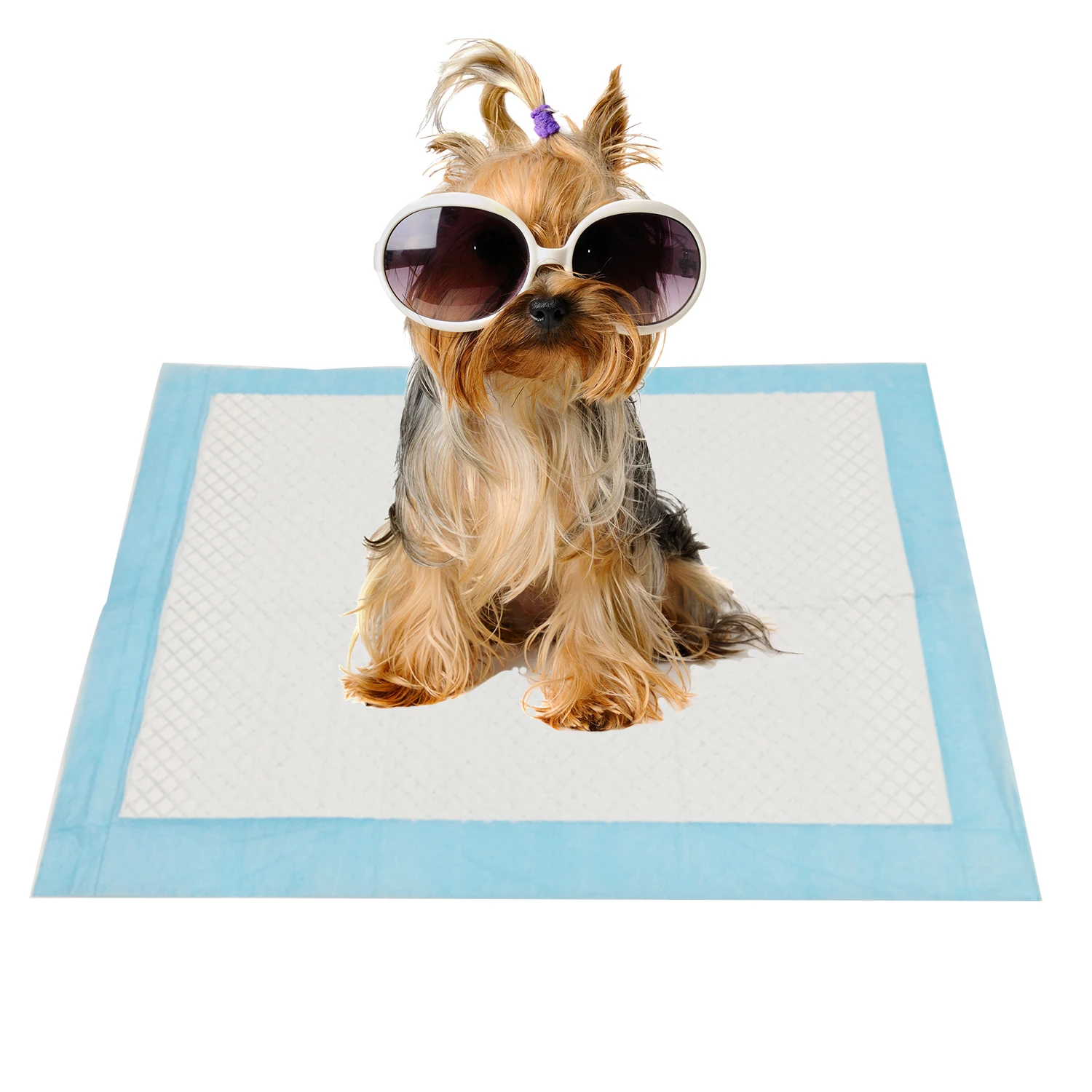 Wholesale puppy pee wee high absorbent disposable puppy potty extra large pet pad pet training supplies