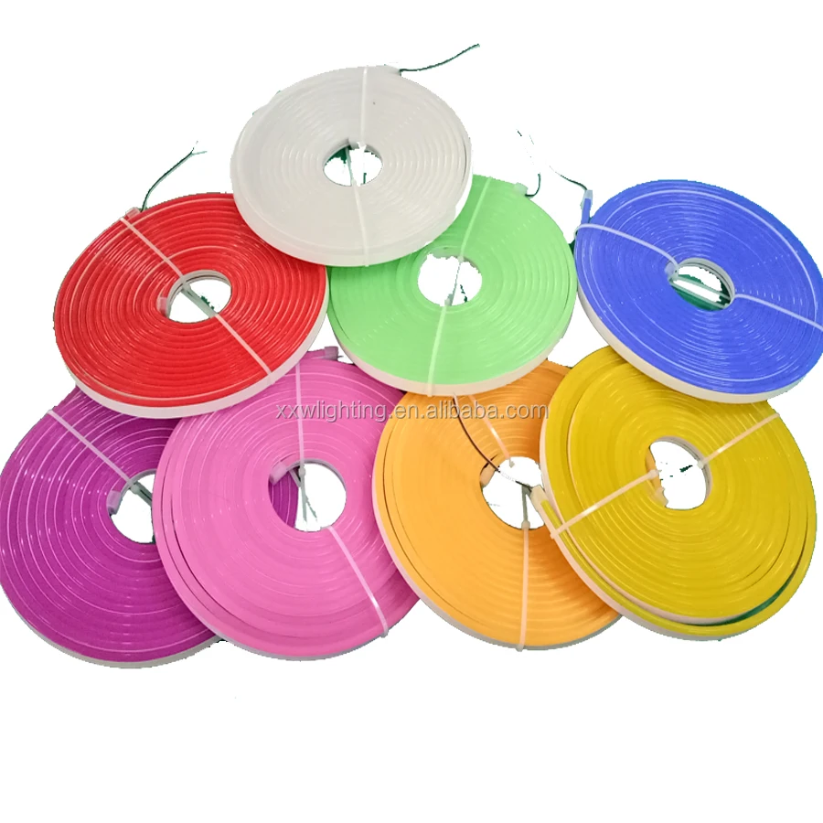 
Factory supply Top quality 5V 12V Silicon soft neon strip lights 