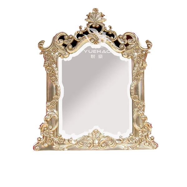 Manufacturer OEM  High Quality Antique Mirror Frame Bathroom Wall Decorative